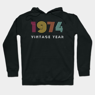 Awesome Since July 1974 Vintage Hoodie